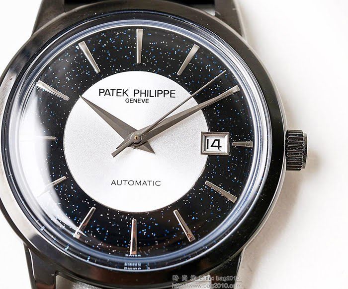 百達翡麗PATEK PHILPPE LS精品 2019春夏季新款 簡約時尚 9015全自動機芯 經典黑 超薄 高檔男士腕表  wssb5194
